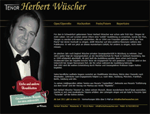 Tablet Screenshot of herbertwuescher.com
